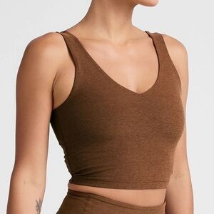 Beyond Yoga Brown Sports Bra